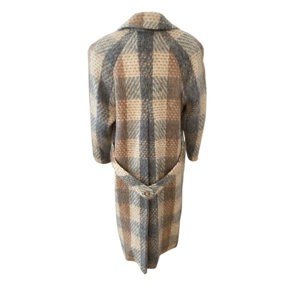 Paul Levy Vintage 80s Mohair Wool Long Coat - Picture 3 of 9